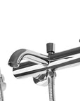 Bateria wannowa Rea Lungo chrom