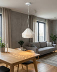 Lampa Sufitowa Wisząca Metalowa APP237-1CP Biała 10