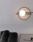 LAMPA ŚCIENNA KINKIET APP1435-W CZARNA