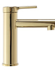 Bateria Umywalkowa REA PIXEL Złota Gold Niska