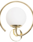 LAMPA ŚCIENNA KINKIET APP1153-1W Złota