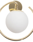LAMPA ŚCIENNA KINKIET APP1153-1W Złota