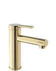 Bateria Umywalkowa REA PIXEL Złota Gold Niska