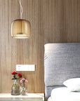 Lampa Sufitowa Wisząca Szklana Amber APP613-1CP