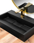 UMYWALKA KONGLOMERATOWA NABLATOWA GOYA BLACK MAT 60CM