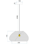 Lampa Wisząca Boho APP1316-1CP