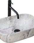 Umywalka nablatowa Rea Livia Stone Mat