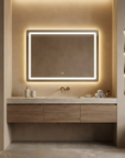 LUSTRO ŚCIENNE LED 80x60cm P10407 4