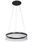 Lampa Wisząca LED APP1191-CP 40cm Czarna 8