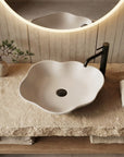 Umywalka nablatowa Rea Pearl Warm 4