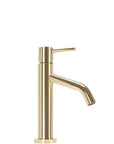 Bateria Umywalkowa REA LEVEL Złota Niska Gold