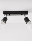 Lampa Sufitowa Reflektor Plafon APP696-2C Czarna