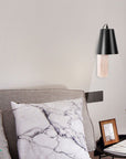 LAMPA KINKIET LOFT APP1279-1W BLACK