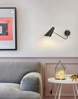 LAMPA ŚCIENNA KINKIET APP1139-1W Czarno-złota