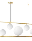 Lampa Wisząca APP1020-5CP Złota 2