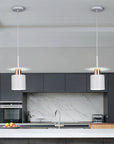 Lampa Wisząca APP1146-1CP Biało Różowe Złoto