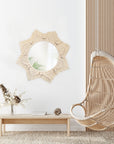 Lustro Ścienne Boho 53cm 322048 2