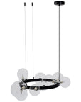 Lampa Wisząca APP1159-10CP Czarna