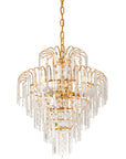 KRYSZTAŁOWA LAMPA SUFITOWA 312358 Złota