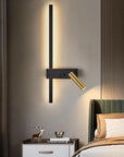 LAMPA ŚCIENNA KINKIET APP1439-W PRAWY BLACK GOLD
