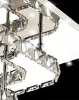 Lampa Sufitowa Kryształowa Plafon LED 24W Kwadratowa APP409-C APP410-C