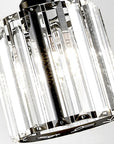 Lampa Sufitowa Kryształ APP513-3CPR Czarna