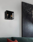 LAMPA ŚCIENNA KINKIET APP1305-2W CZARNA
