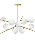 Lampa Wisząca APP998-12CP Złota