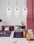 Lampa Sufitowa Szklana Modern APP892-1CP