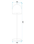 Lampka nocna APP1357-T złota