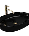 Umywalka nablatowa Rea CLEO 61 Black