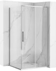 Kabina Prysznicowa Narożna Rapid Slide Chrom 120x80