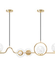Lampa Wisząca APP1023-5CP Złota