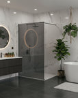 Kabina prysznicowa Walk-In Rea Flexi Grey / Tytan 130 8