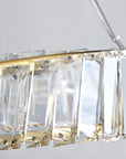 KRYSZTAŁOWA LAMPA SUFITOWA LED APP1202-CP