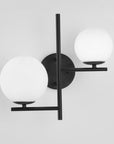 LAMPA ŚCIENNA KINKIET APP1170-2W Czarny