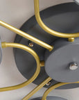 LAMPA SUFITOWA APP531-4C Szara