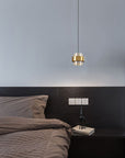 Lampa Wisząca APP1236-1CP Złota