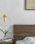 LAMPA ŚCIENNA KINKIET APP922-1W Złota