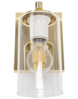 LAMPA ŚCIENNA KINKIET APP1224-1W Złota