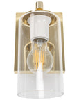 LAMPA ŚCIENNA KINKIET APP1224-1W Złota 5
