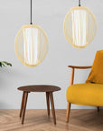 Lampa Wisząca Bambusowa APP1634-1CP 6