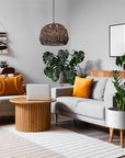 Lampa Wisząca Boho APP1292-1CP Brązowa