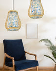 Lampa Wisząca Bambusowa APP1635-1CP 4