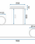 Lampa Sufitowa Wisząca LED APP810-CP CHROM + pilot