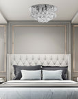 LAMPA KRYSZTAŁOWA PLAFON APP1039-3C CHROM 7