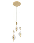 Lampa Wisząca Led G028-3cp Złoty 4