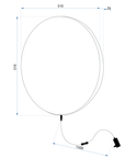 LAMPA ŚCIENNA KINKIET Boho APP1408-W