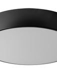 Lampa Plafon 50cm Okrągła Sufitowa app644-4c Czarna