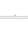 Panel LED natynkowy 90cm Biały 27W
